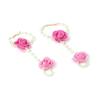 Jewellery Set for Women Floret Gota Patti Necklace, Earrings, Bracelet & Maang Tika for Women & Girls