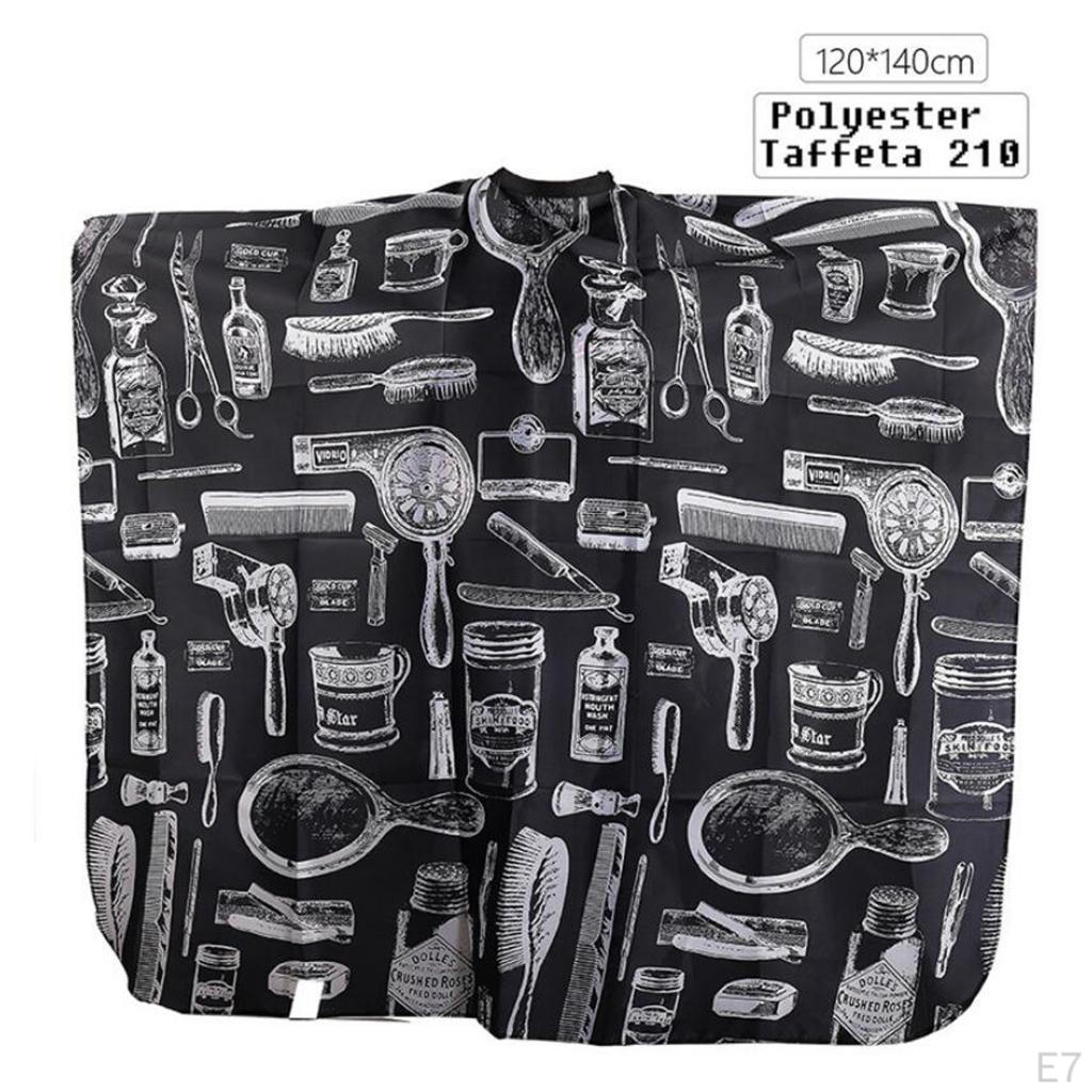 39'''' Big Salon Barber Hairdressing Gown Hair Cape Apron with Snap Closure for Kids and Adults at