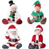 Kids Claus Santa Elf Cosplay Costume Snowman Boys Girls Toddler Party Christmas