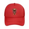 Mighty Morphin Power Rangers Trucker Hat Adult Outdoor  Mesh Baseball Caps Polyester Adjustable Fishing Hat