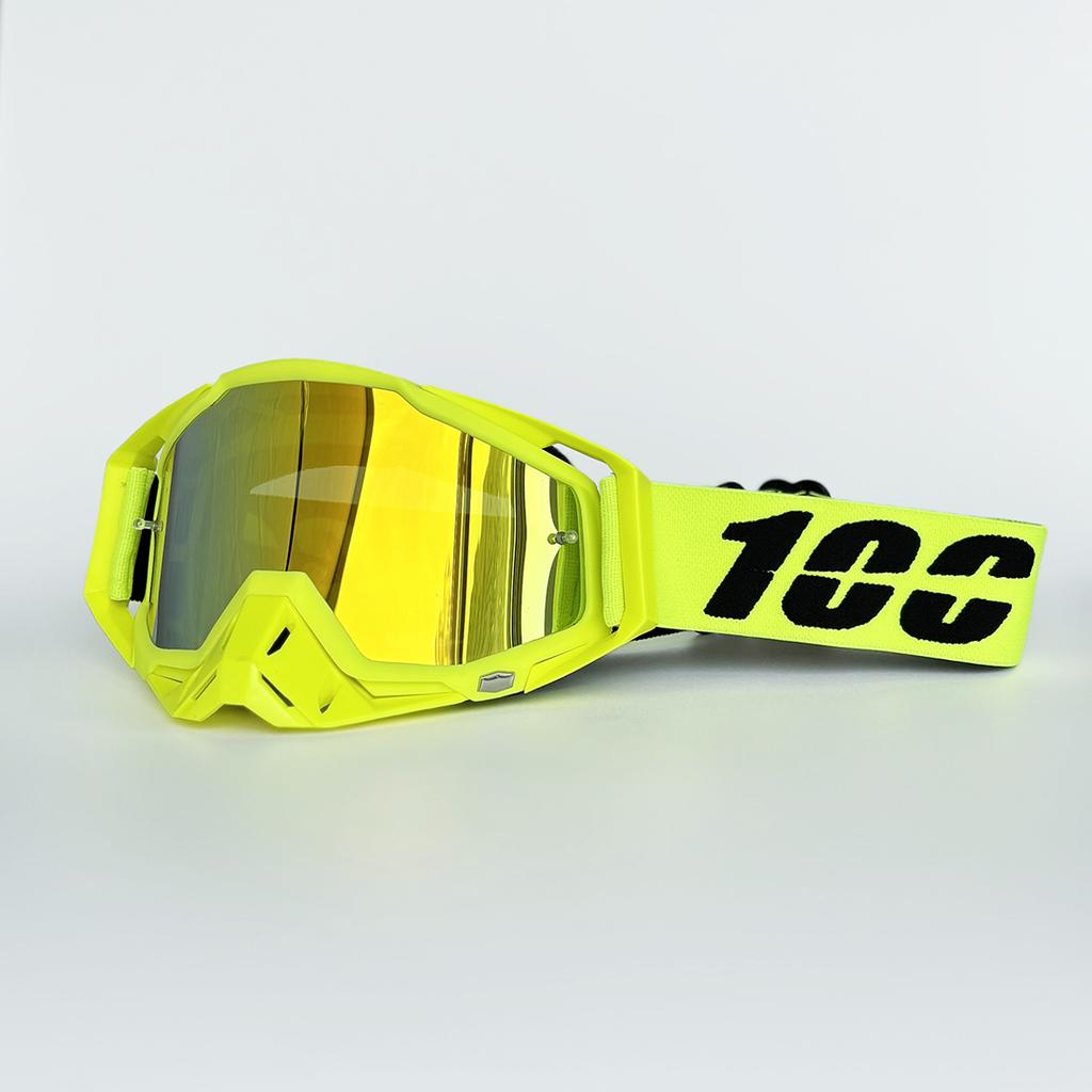 100 Motocross Glasses Motorcycle ATV MTB Cross-country Riding Sports MX Goggles Motorcycle Helmet UV400 Bicycles Goggles