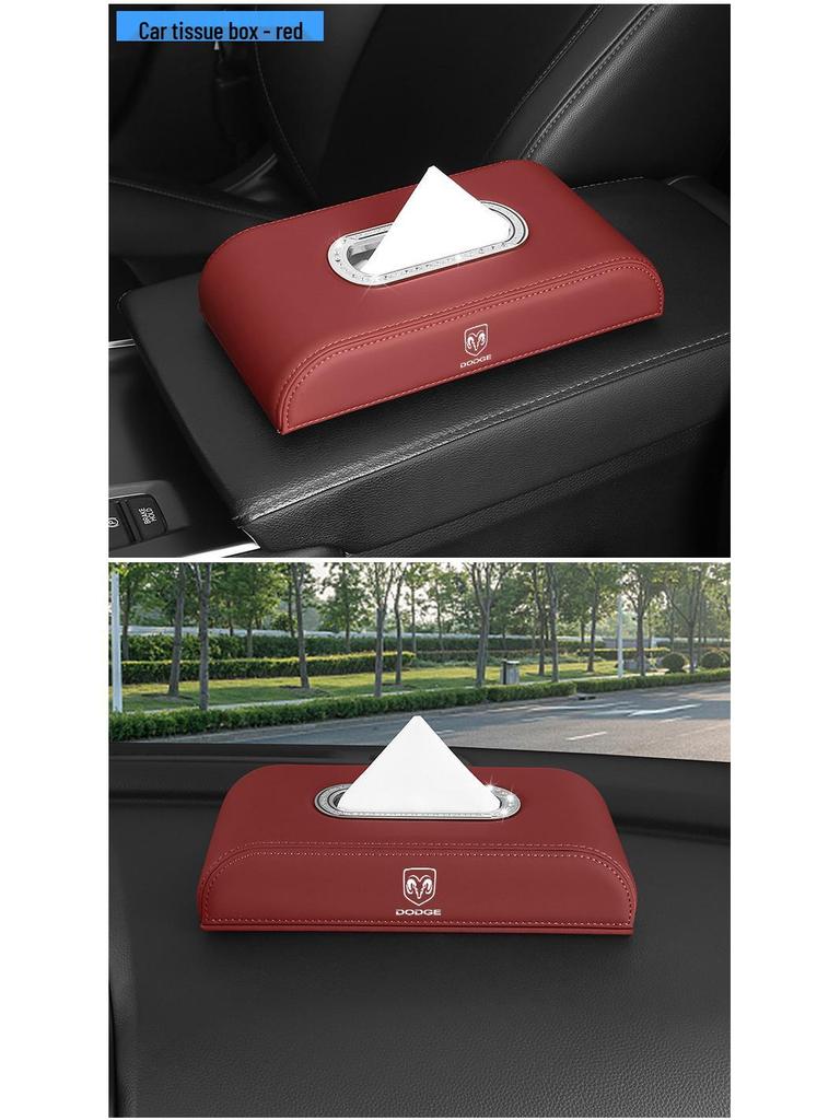 Сумка для серветок на центральну консоль Dodge Hellcat Challenger & SRT Viper