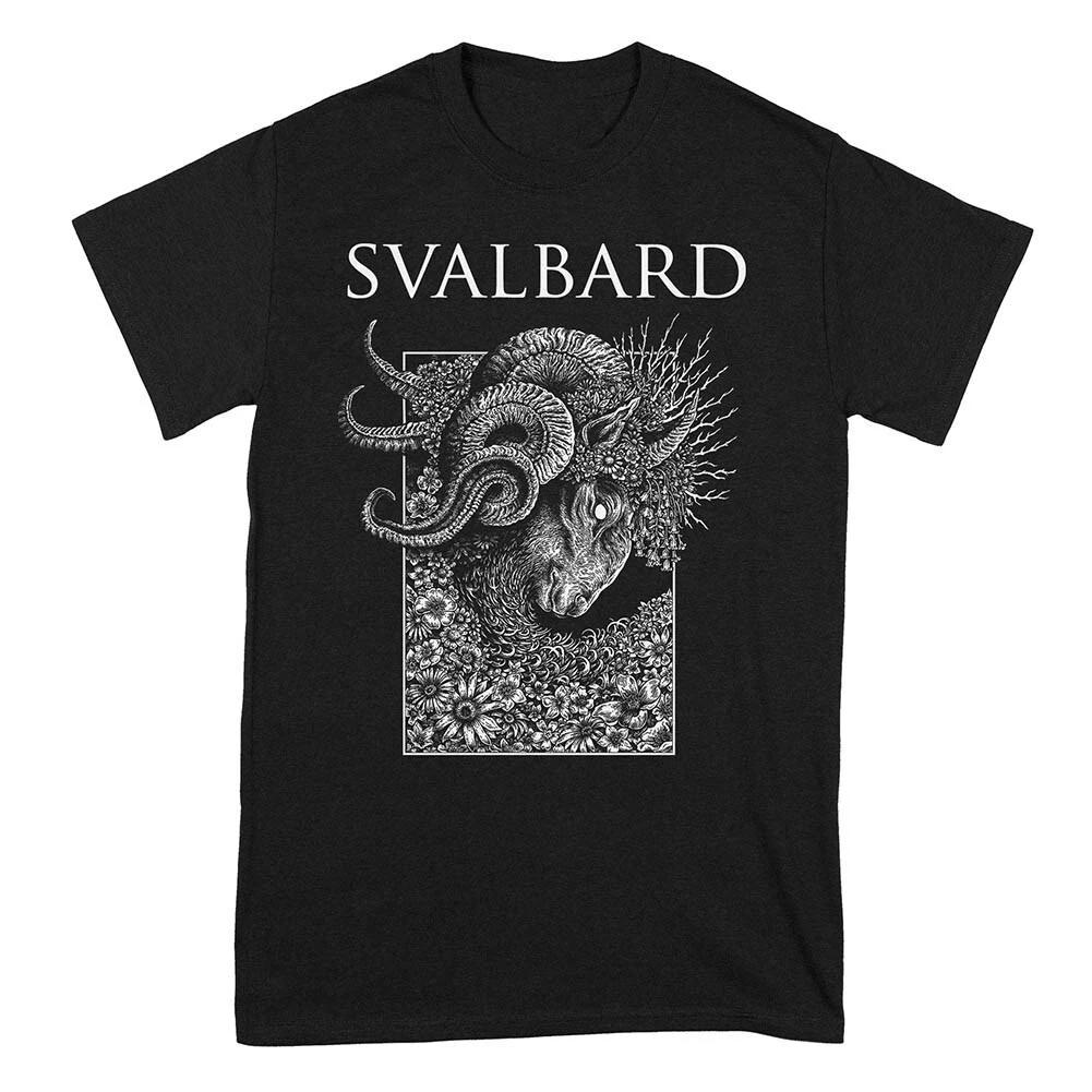 Men s and Women s T-shirts SVALBARD Band Hester Album Cotton Black All Size M