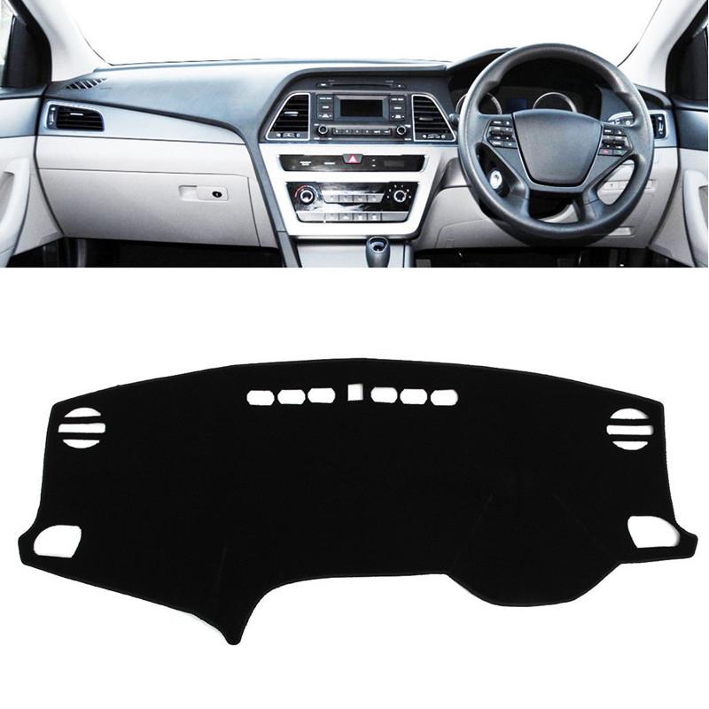 For Hyundai Sonata 2015 2016 2017 2018 LF Dashmat Dashboard Cover Pad Mat Anti-Slip Sunshade Protect Carpet Car Accessories