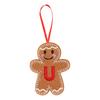 Christmas Gingerbreads Man Decorative Pendant Christmas Tree Pendant Christmas Letter Biscuits Man