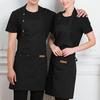 Cooking Apron Waist Tie Adjustable Women Men Chef Workwear Baking Apron Daily Use