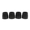 4Pcs/Set Anti-slip Walking Stick Ferrules Cane Crutch Rubber Pad Heavy Duty End Bottoms Protector for Disabled Elder