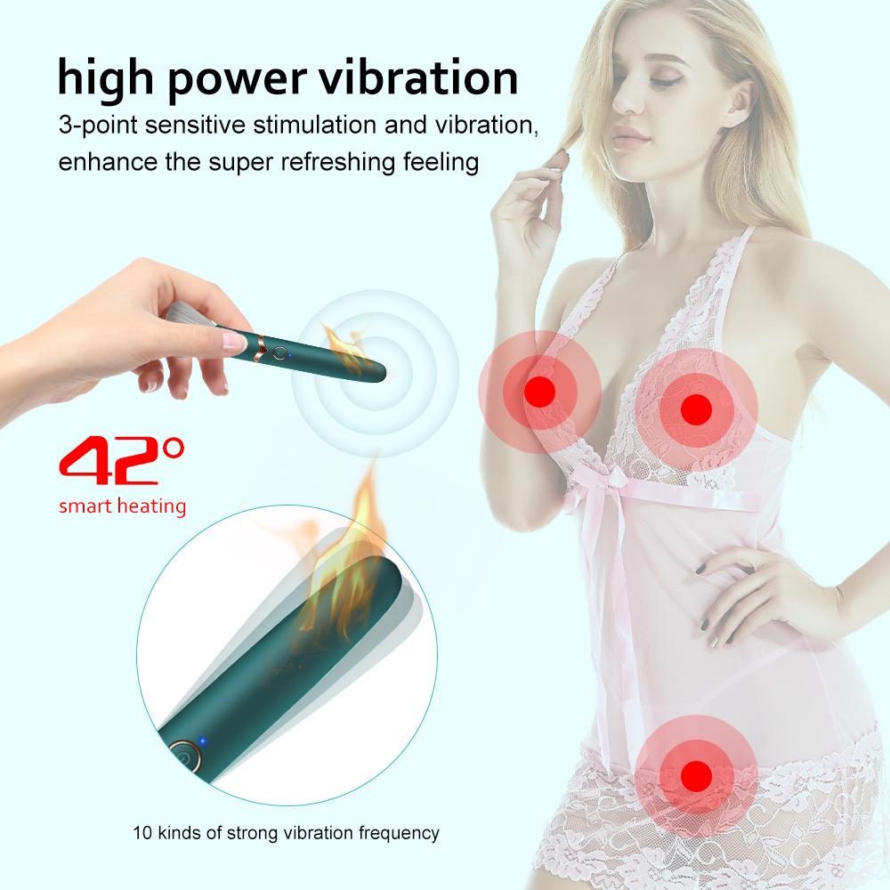 Bullet Vibrator για γυναίκες με σημείο G θηλής κλειτορικής βούρτσας μακιγιάζ Δονητές Δονητές AV Magic Wand Massage Sex Toys Stick Dildo