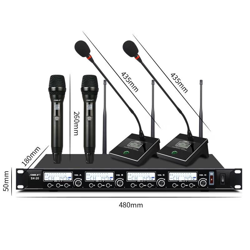 SHILE Professional Conference Audio System CN plug (adapter included)