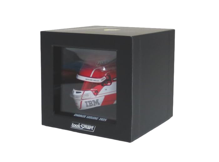 

Looksmart 1/5 Scale Scuderia Ferrari F1 C. Leclerc 2025 Helmet, Complete Model, Sponsor Logo Display, General-Purpose Model