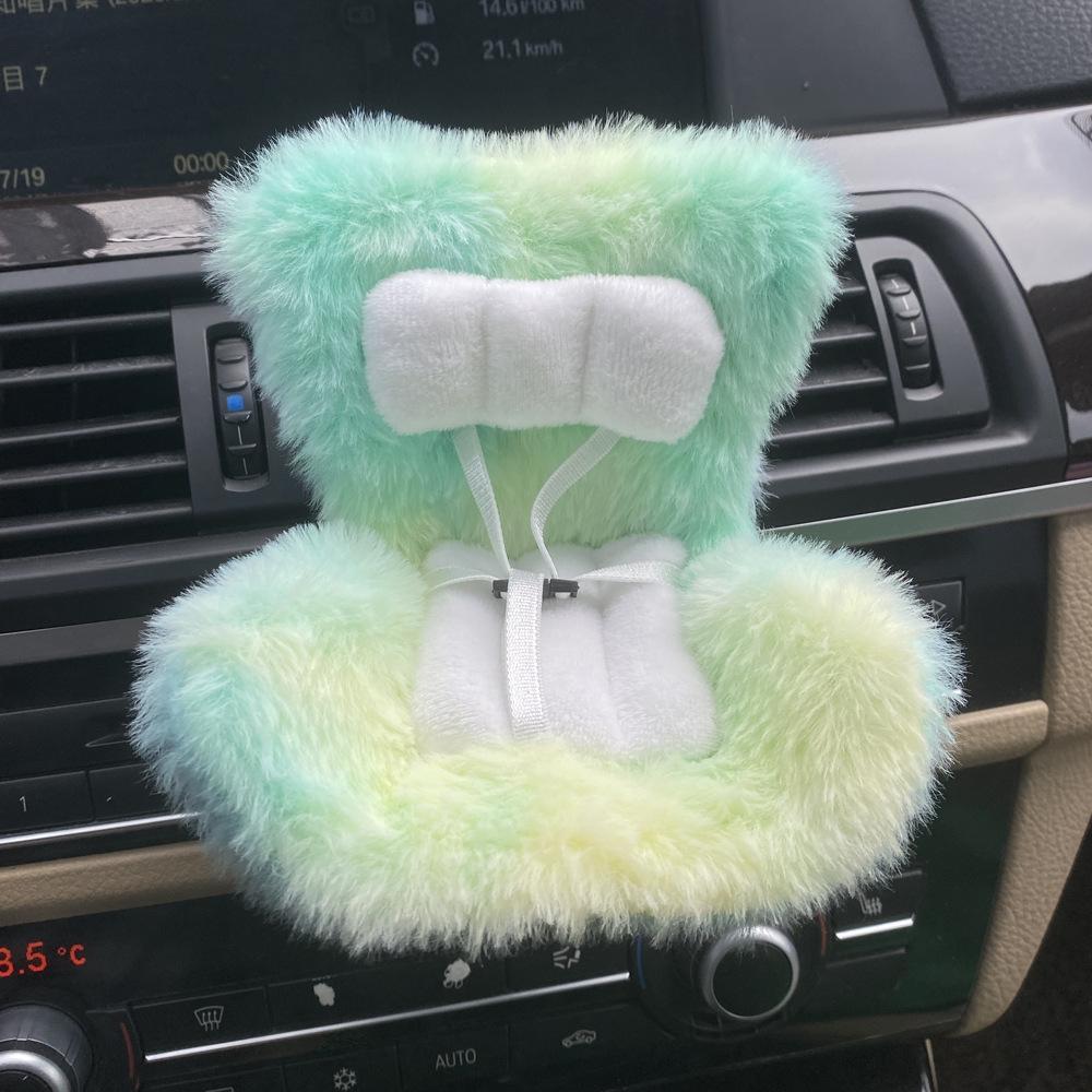 Puppensitz Autozubehör Ornament Labub Sicherheitssitz Puppenzubehör Dekoration