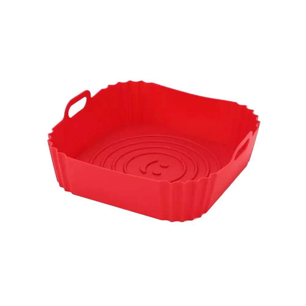 Pan Lining Stanleys Cup Chicken Air Fryers Home Pans Silicone Air Fryer Molds Air Fryer Kitchen Utensils Pot Pizza Dining Basket