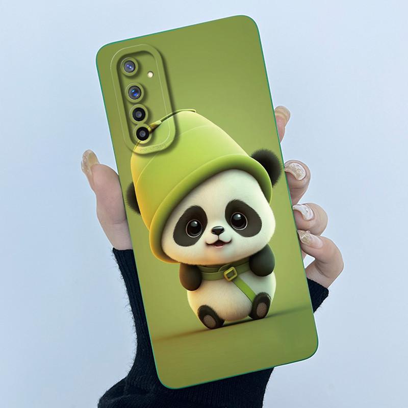 For Realme 6 Phone Case Realme 6s Cover Fashion Simplicity Oil Painting Flower Soft Liquid Silicone Shell For Realme 6 Pro Funda