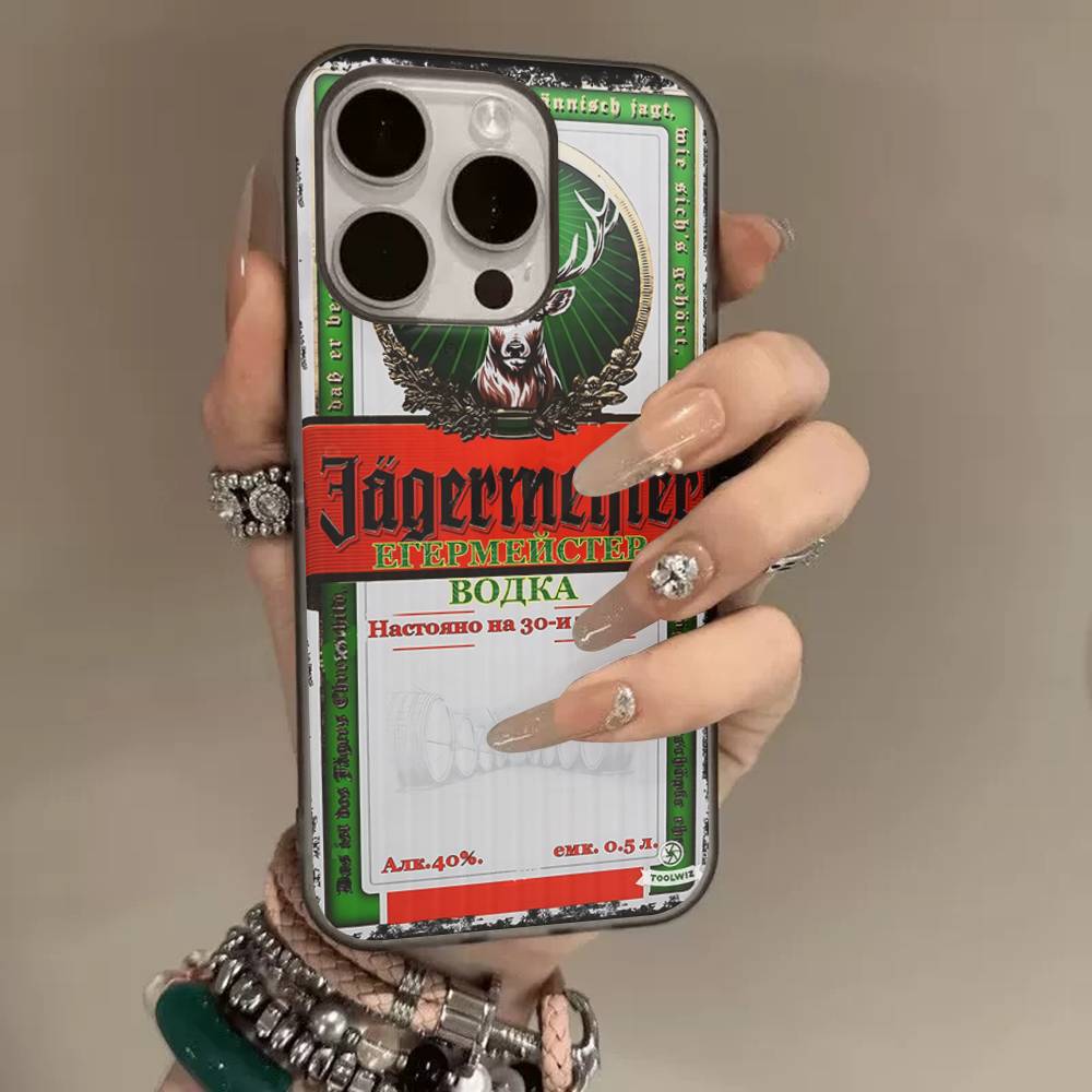 

Hot J-Jagermeisters Corrugated Stripe Phone Case For IPhone 17 16 15 14 13 12 11 Pro Max Plus Pro Shockproof Cover iPhone 14pro max
