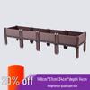 Thickened Plastic Vegetable & Flower Planter Box for Balcony, Indoor, Terrace, or Courtyard