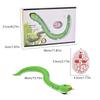 Snake Cat Toy Simulation Snake Cat Teaser Play Toy USB Simulation Snake Cat Interactive Toys For Pet Cats Dogs Medium Small