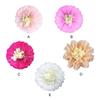 Paper Flowers Floral Decorations for Wall Handmade Handicraft Convenient Artificial Wedding Blossoms for Anniversary Party Decor