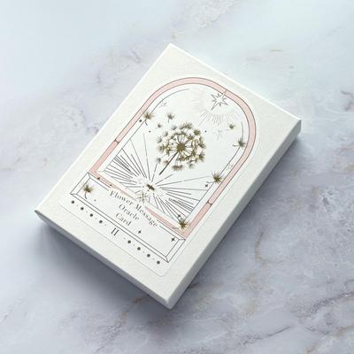 Flower Message Oracle Cards II (Four Language Edition) | Shin | 41 Cards with Japanese Instructions [Authentic]