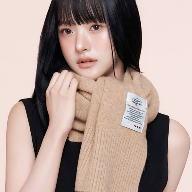 

RECLOW RECLOW Wool Touch Knit Muffler Beige Not selected