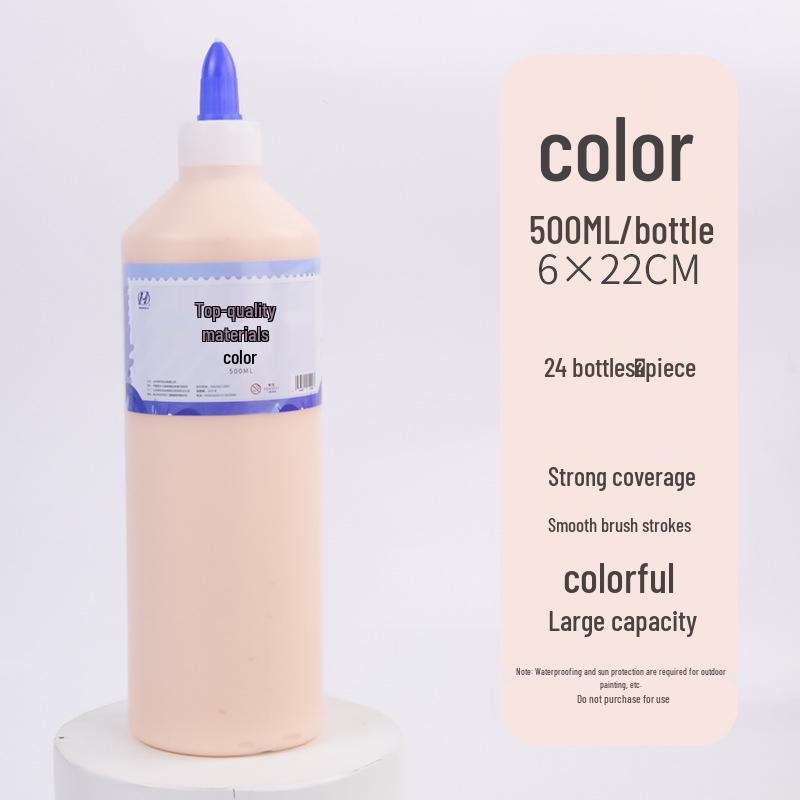 500ml Acrylic Graffiti Paint – DIY Color for Night Markets & Street Stalls