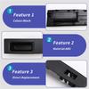RHD For Toyota Vitz 2010 - 2014 Window Lift Control Switch Protection Cover Panel Frame 74231-52630-C0,74232-52570-C0-A09E