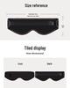 USB Far-Infrared Heating Eye Massager: Relieve Eye Fatigue, Promote Sleep with Electric Heat and Shading.
