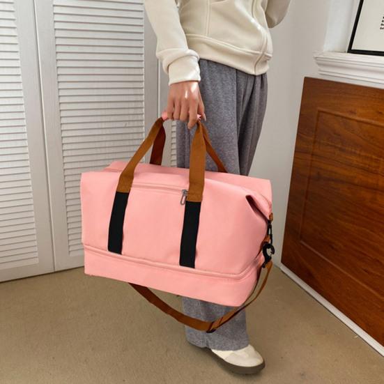 Gym Bag Large Capacity Yoga Bag with Independent Shoe Compartment Dry And Wet Separation Workout Bag for Travel Fitness Swimming