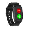 SOS Button IP67 Waterproof 4G Fall Alert GPS Tracker Bracelet Elderly Temperature Emergency Call GSM/GPRS Android App