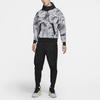 Jordan Letter Print Half-Zip Color Block Hoodie Men Hoodie Black CU9149-100