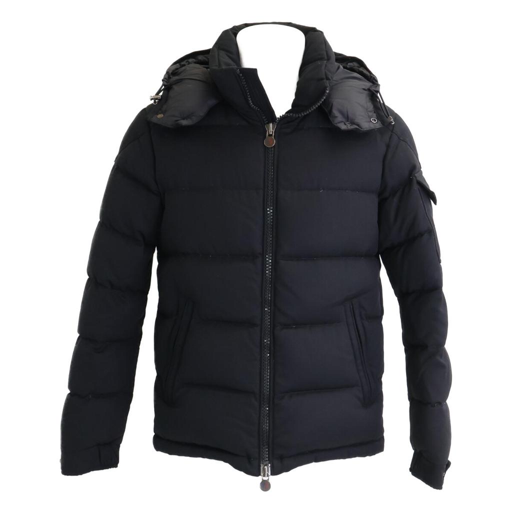Moncler MONTGENEVRE Down Jacket Jacket 1 blackUsed