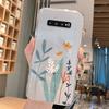 For Samsung Galaxy S9 Plus S9 S10 4G S10e S10 A10 A11 M11 A20 A30 M10A A20e A40 A21S Flowers Plants Clear Daisy Silicone Cover