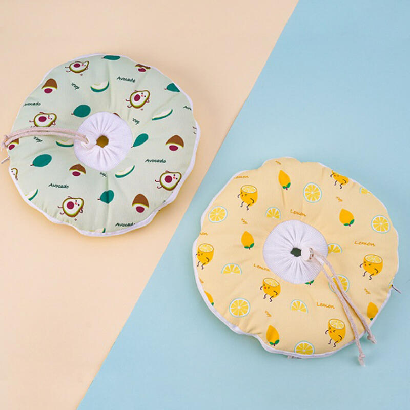 

Cat Detachable Neck Collar Dog Cloth Waterproof Neck Cushion S avocado