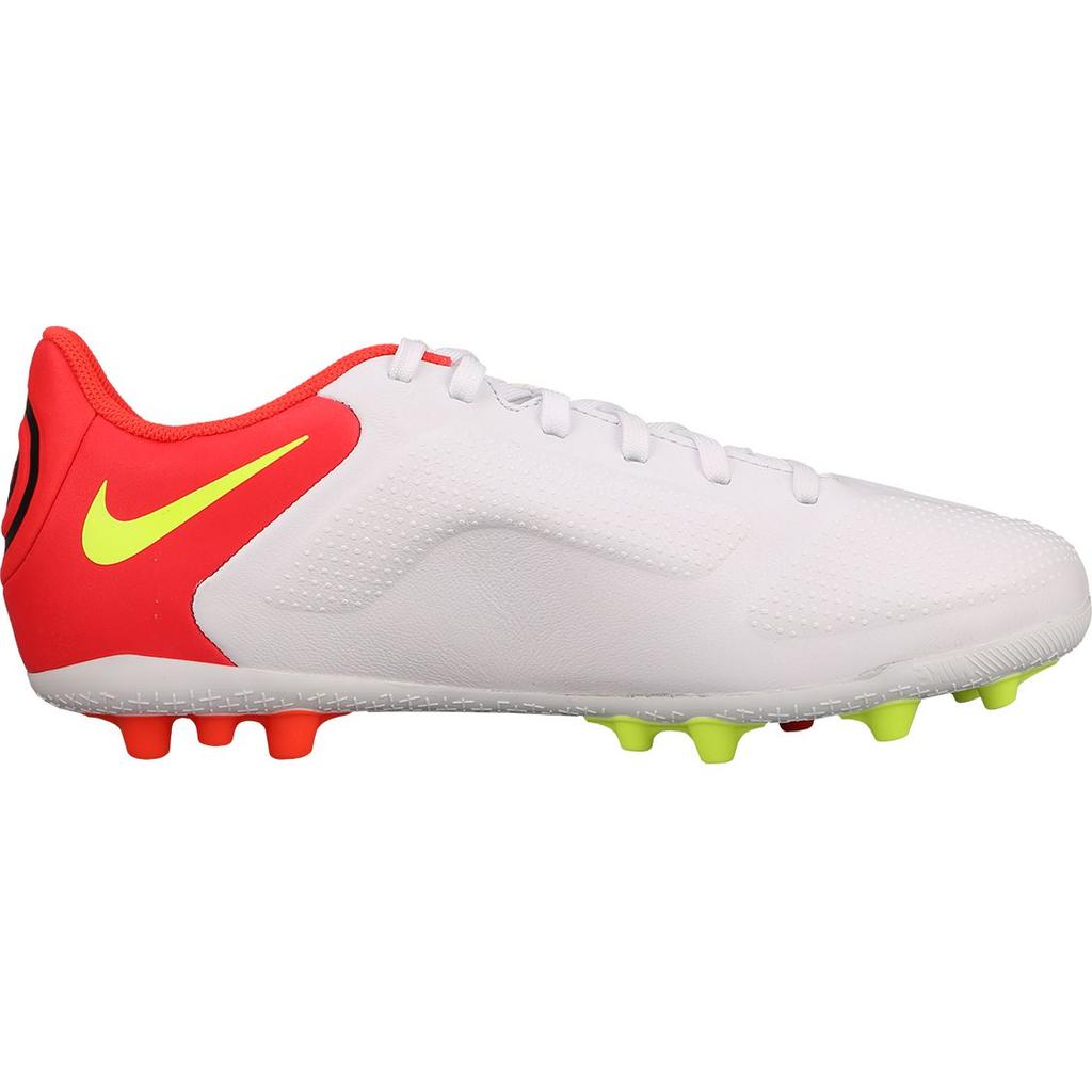 Nike Tiempo Legend 9 Academy AG Round Toe Lace-Up Low-Top Soccer Shoes Kids Soccer Shoes White Red DB0444-176