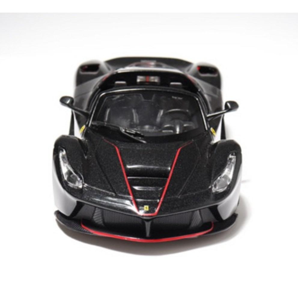 Bburago 1:24 Ferrari LaFerrari Aperta Open Top Diecast Model, Black