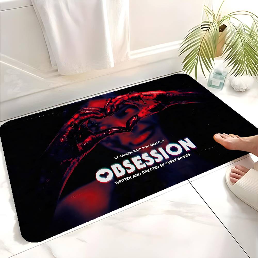 Horror Movie O-Obsession Hallway Carpet Washable Non-Slip Living Room Sofa Chairs Area Mat Kitchen Doormat Area Rug
