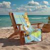 Custom Name Ultra-Soft Beach Towel with Bobo Theme,Ideal for Pool - Camping, Diving - Perfect Travel Essential, Vibrant Beach Towel.
