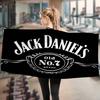 Klasyczne Logo Whiskey J-Jack D-DanielS Duże Mikrofibrowe Ręczniki Plażowe Szybkoschnący Ręcznik Ręczniki na Piaszczystą Plażę Ręcznik Basenowy