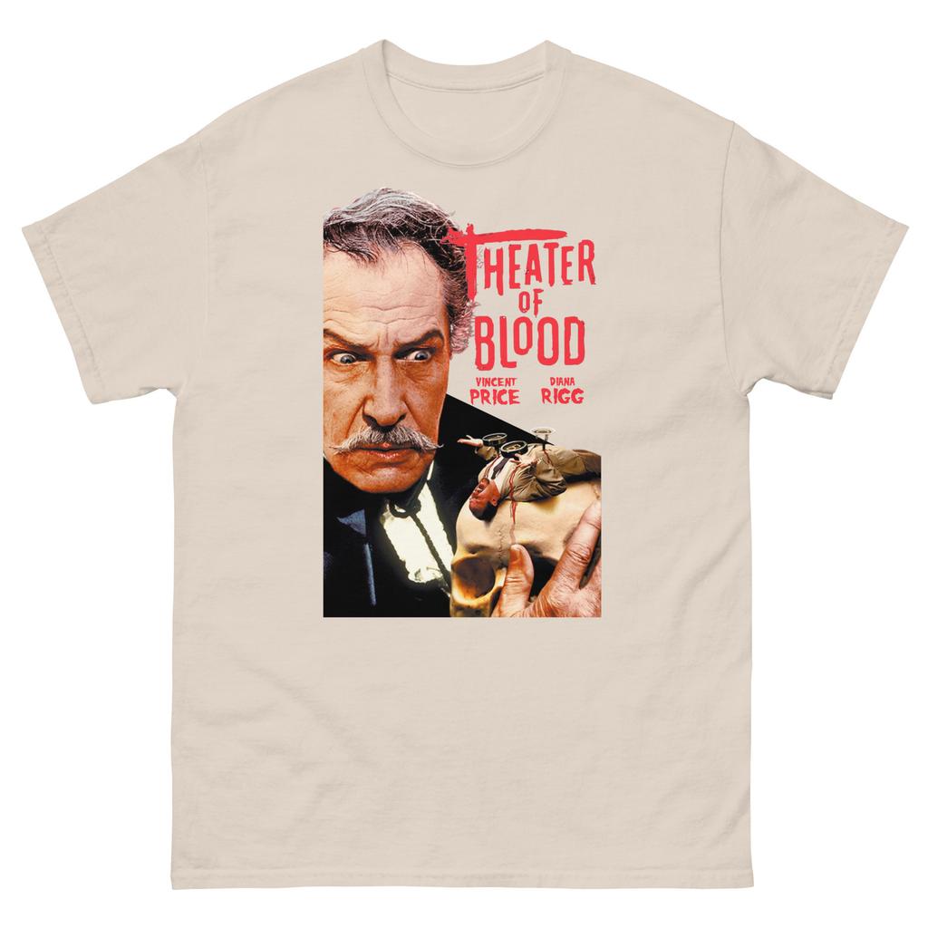 Theater Of Blood T Shirt | Classic Horror Movie Vintage Tee