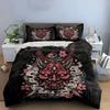 Set di Poster Decorativi Arte Demoniaca Morbido Confortevole Copripiumino Set Biancheria da Letto Incluso 1*Copripiumino & 2*Federe regalo
