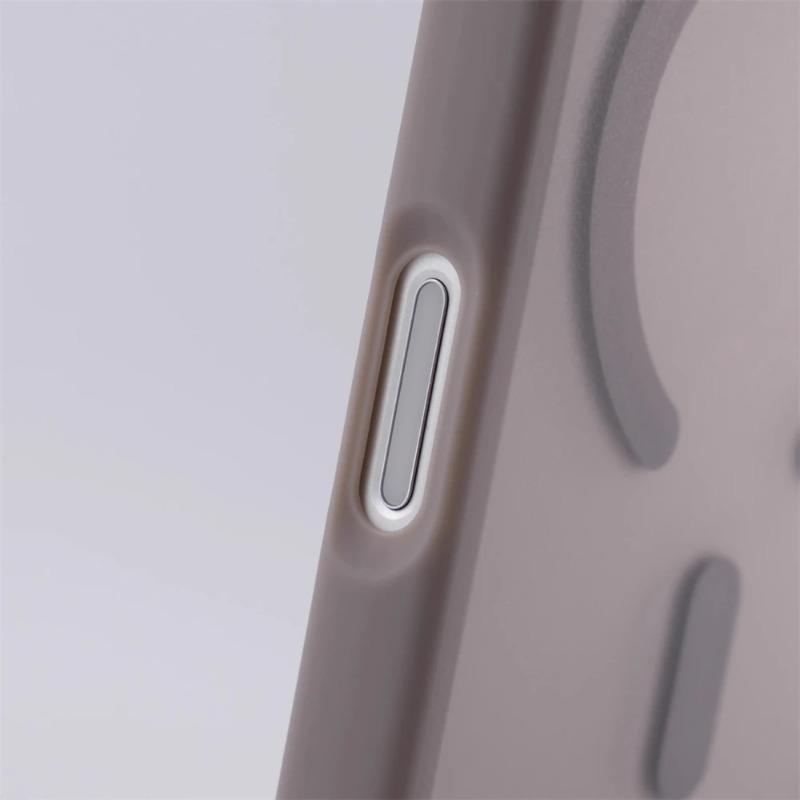 Luxury 2 in 1 Detachable Lens Protect Magnetic Case for iPhone 17 Pro Max 16 15 14 13 MagSafe Matte Translucent Shockproof Cover