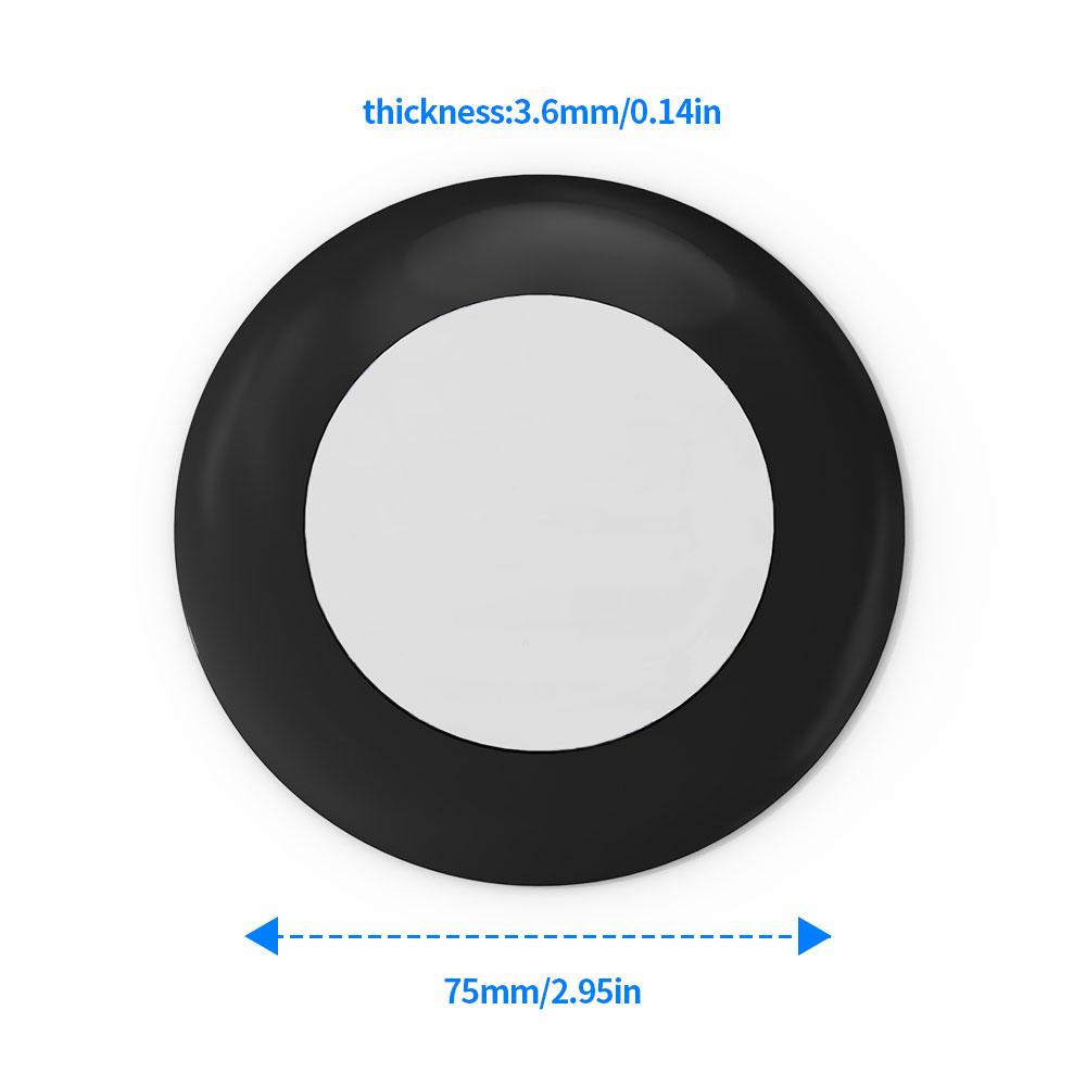 Dashboard Pad Mount Suction Cup Pad Disc Adhesive Stick on Universal Dash Pad Mounting Disk for Suction Cup Phone Mount GPS Suc