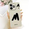For Realme Note 80 Case RMX5388 Cute Lucky Letters Cover Shockproof Soft TPU Phone Case For Realme Note80 Note 80 4G Fundas Bags