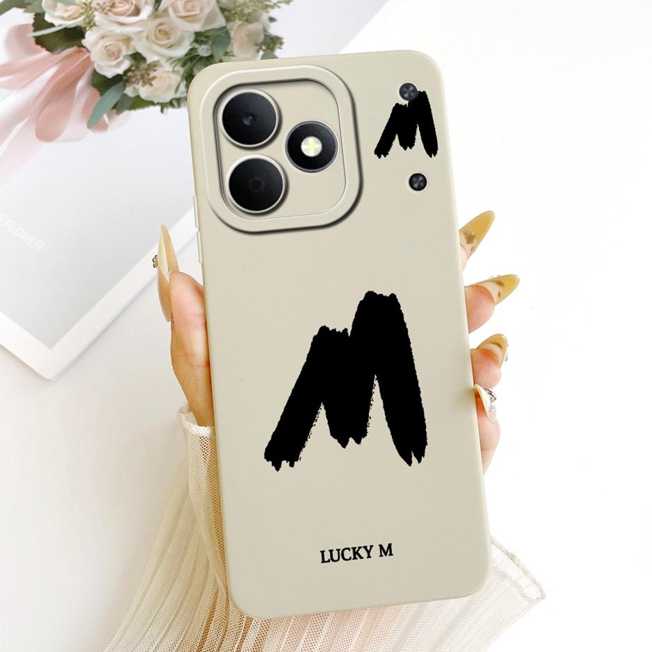 For Realme Note 80 Case RMX5388 Cute Lucky Letters Cover Shockproof Soft TPU Phone Case For Realme Note80 Note 80 4G Fundas Bags