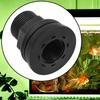 Threaded Bulkhead Adapter Practical Reusable Easy To Install Water Tank Connector Sturdy for Ponds