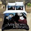 The Vampire Diaries Damon Salvatore Bedding Sets Exquisite Bed Supplies Set Duvet Cover Bed Comforter Set Bedding Birthday Gift