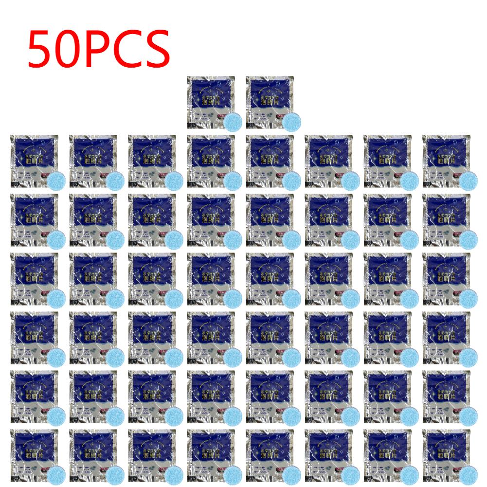 1-100PCS Solid Cleaner Car Windscreen Cleaner Effervescent Tablet Auto Wiper Glass Solid Cleaning Concentrated Tablets Detergent