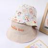 Cappello a Secchiello Reversibile Primavera & Autunno per Bambini - Cappello Leggero con Protezione Solare per Ragazze & Ragazzi, Design Antivento.