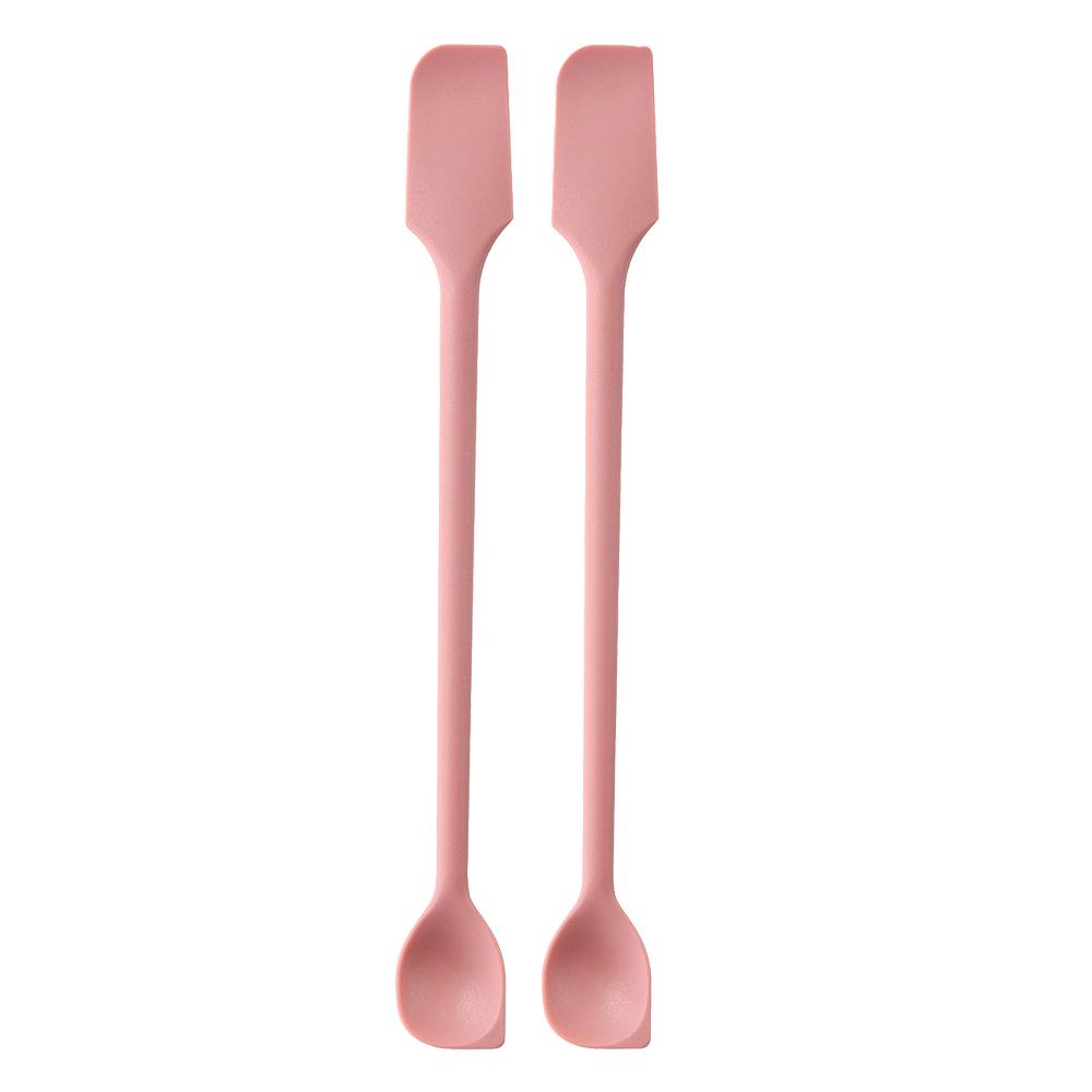 Dual-Head Silicone Jam Scraper & Spatula Set