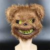 Halloween Carnival Terror Mask Unisex Cosplay Funny Animal Headgear Latex Animal Masks Dog Donkey Horse Head Funny Scary Prop