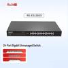 Ruijie 24-Port Gigabit Unmanaged Rackmount Switch with 2 SFP Ports